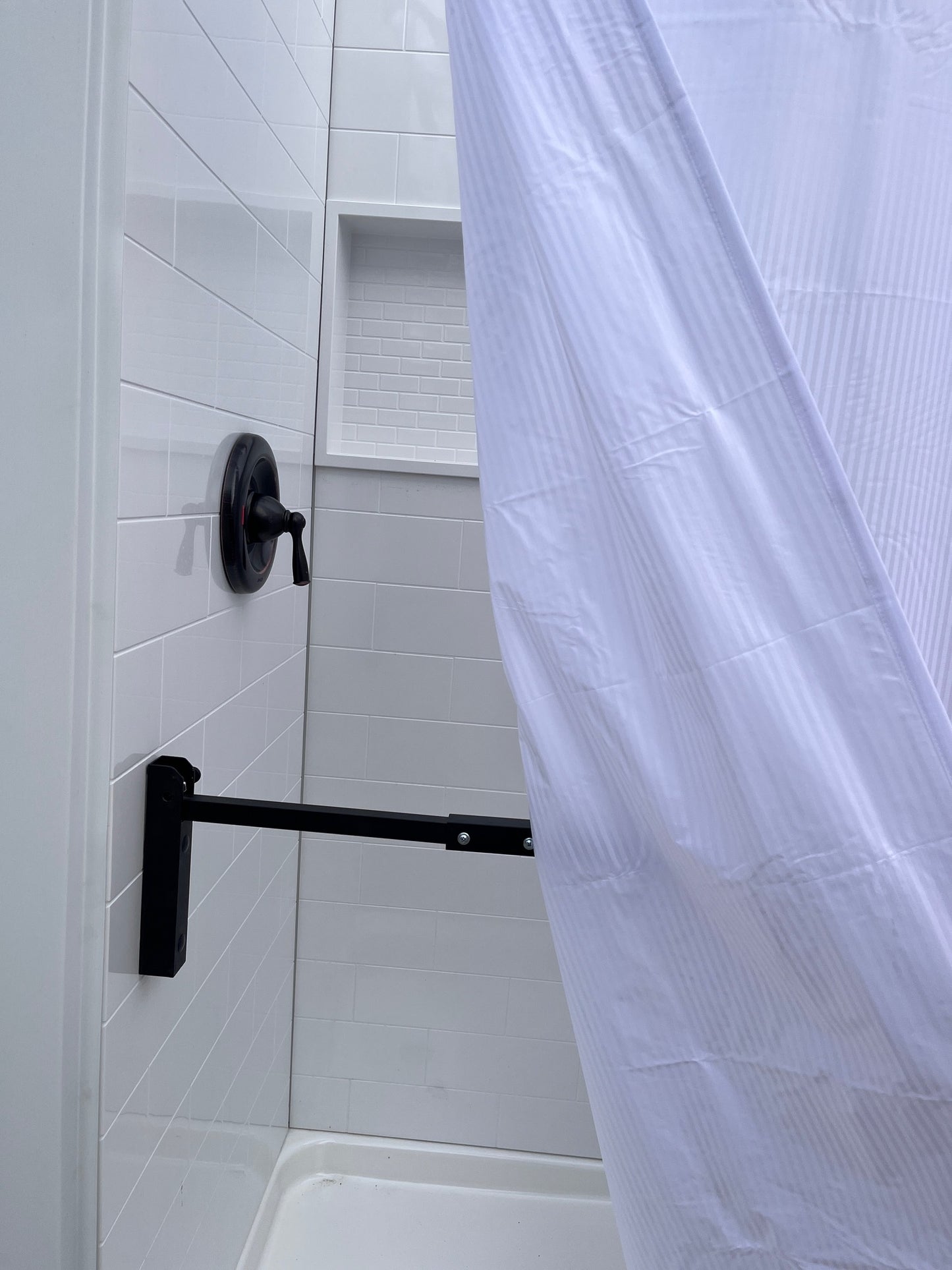 Better than a Grab Bar - Works in Standard Bathtubs and Showers - Easy to Install